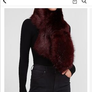 NWT Express fur scarf/stole
